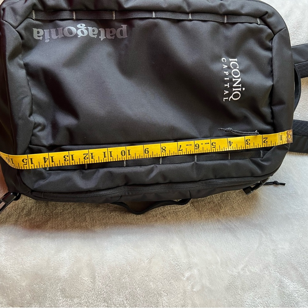 Patagonia Black Backpack